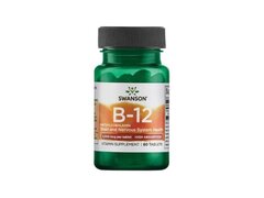 Swanson Vitamin B12 Methylcobalamin, 5000mcg - 60 tablete